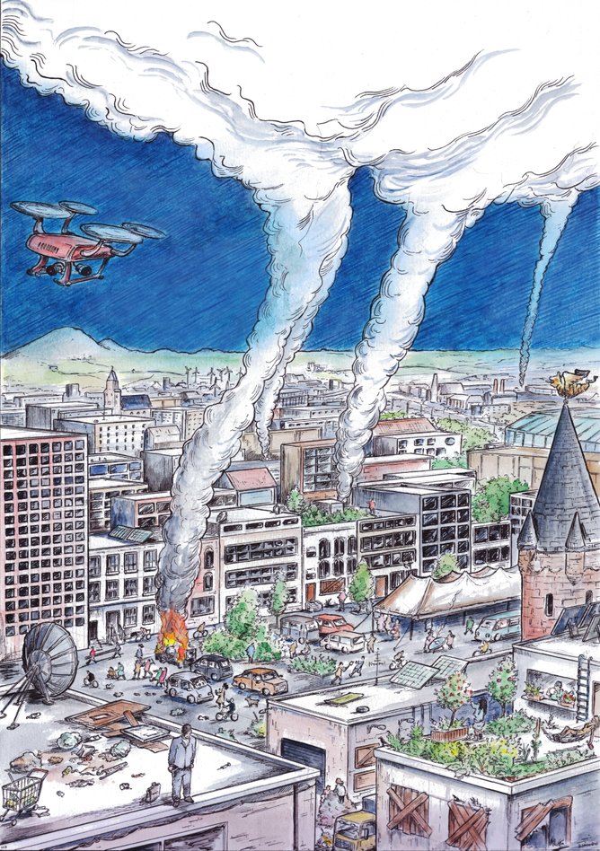Dystopian-future-city